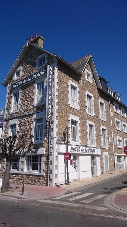 Hotel De La Plage Dinard Exterior foto