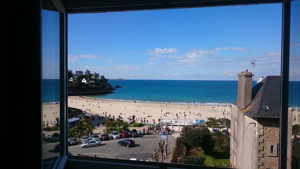 Hotel De La Plage Dinard Exterior foto