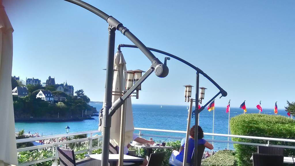 Hotel De La Plage Dinard Exterior foto