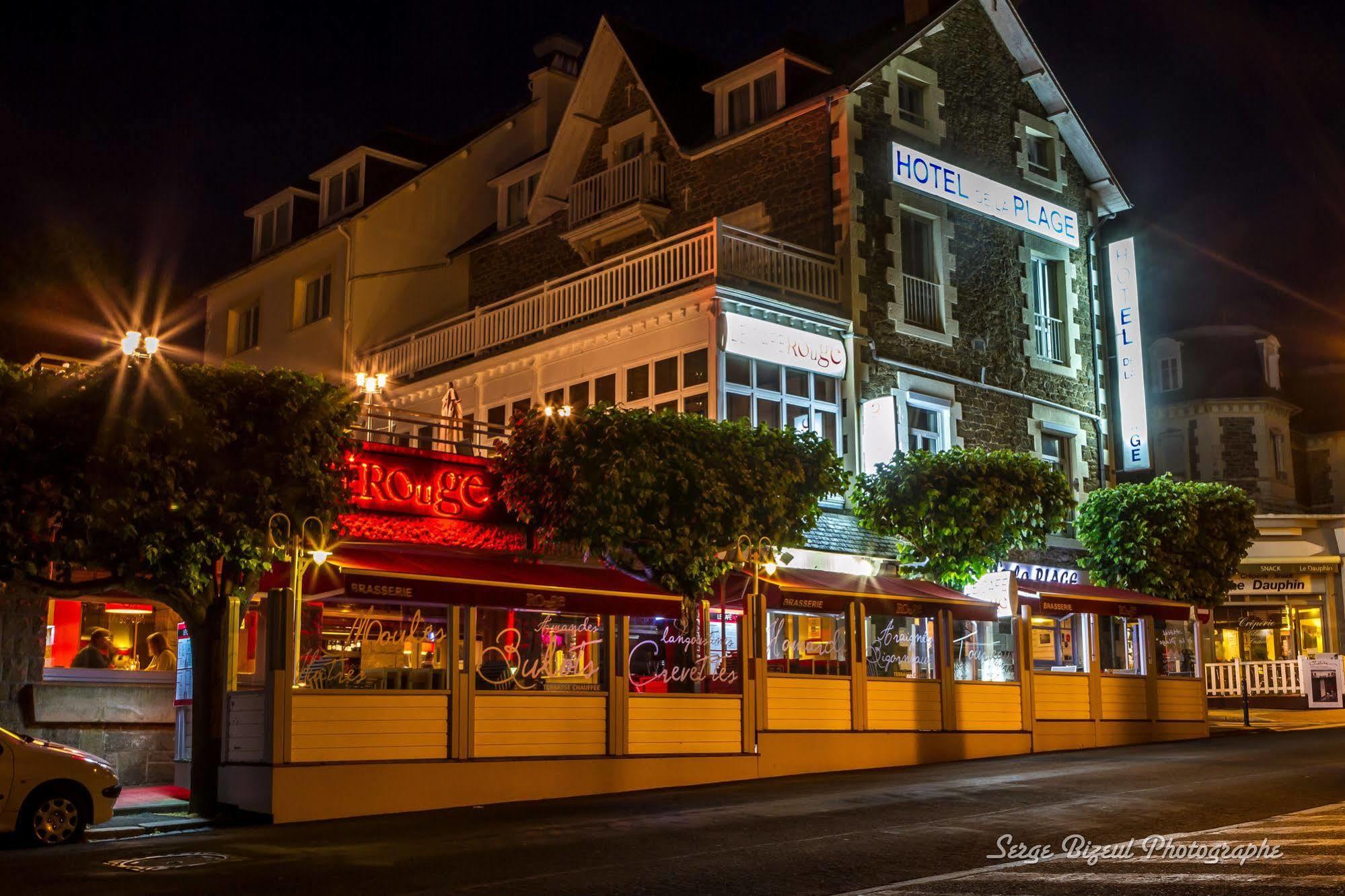 Hotel De La Plage Dinard Exterior foto
