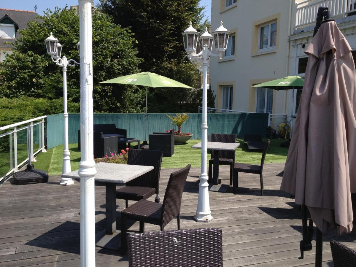 Hotel De La Plage Dinard Exterior foto